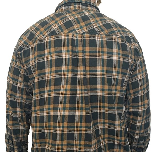 Omni-Wick Mens Plaid Flannel Shirt XXL Columbia - Picture 3 of 11